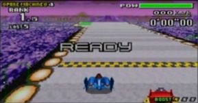 une photo d'Ã©cran de F-Zero Maximum Velocity sur Nintendo Game Boy Advance